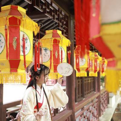 汉服模特