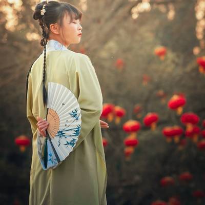 汉服模特