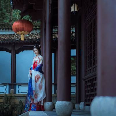 汉服模特