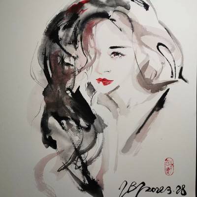 韩系模特