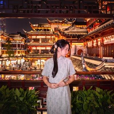旗袍模特