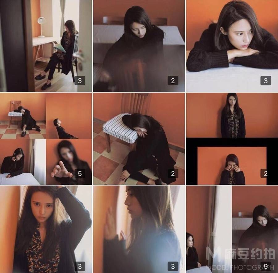 情绪模特