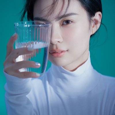 黑白模特