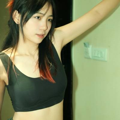 黑白模特