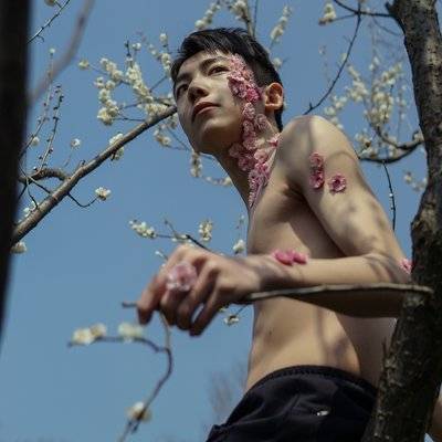 森系模特