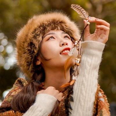 森系模特