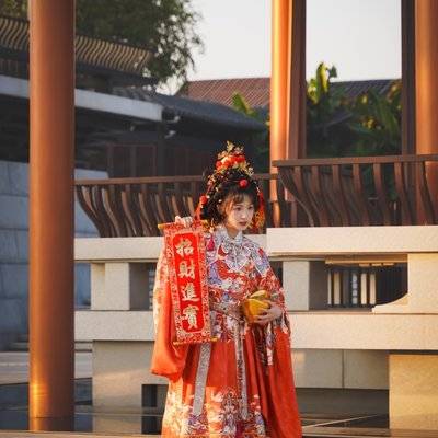 汉服模特