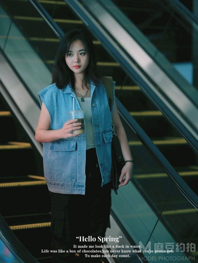 情绪模特