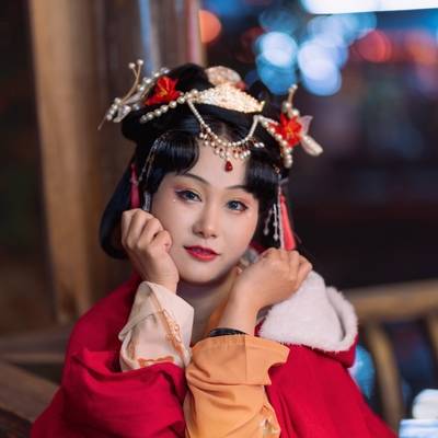 汉服模特
