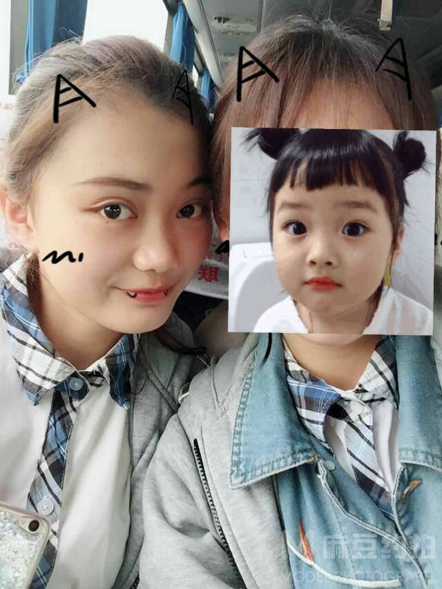 妆容模特