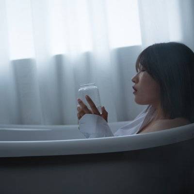 黑白模特