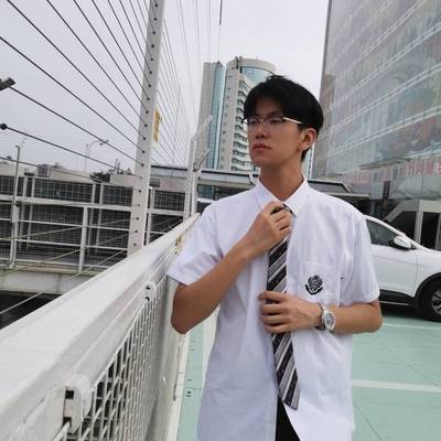黑白模特