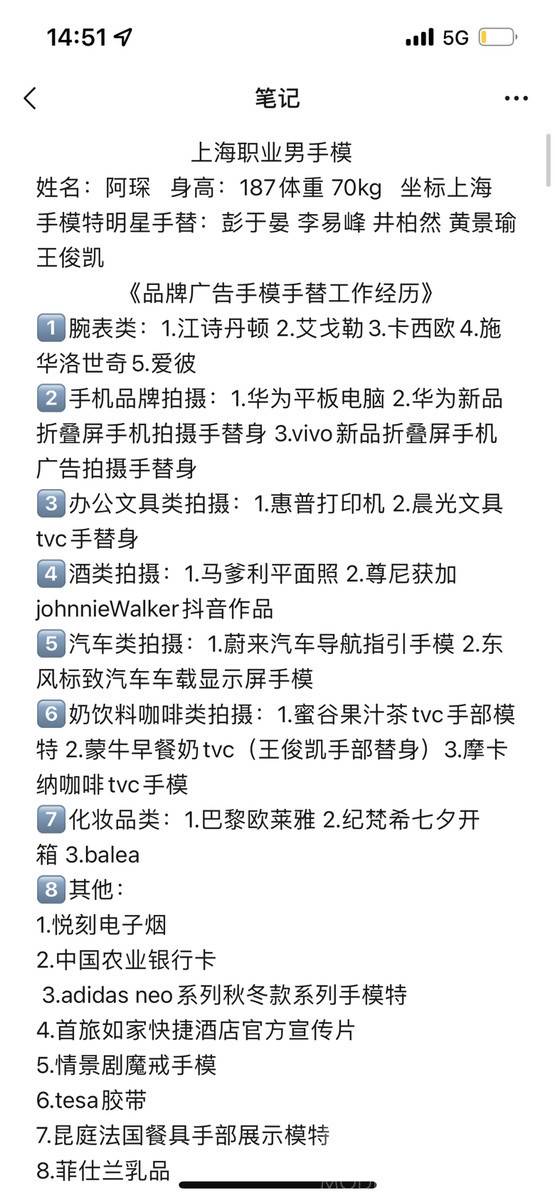 商务模特