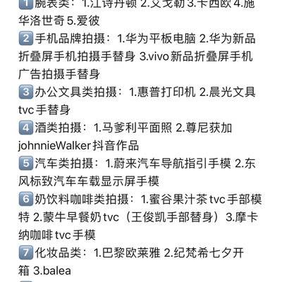 商务模特