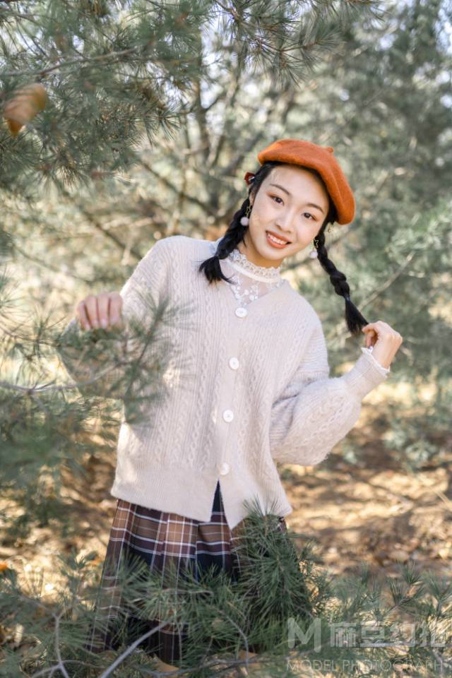 森系模特