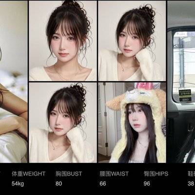 少女模特