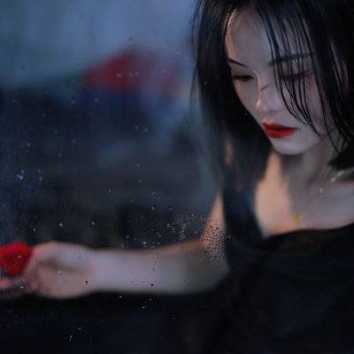 情绪模特