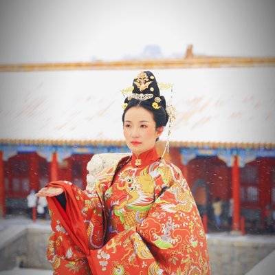 汉服模特