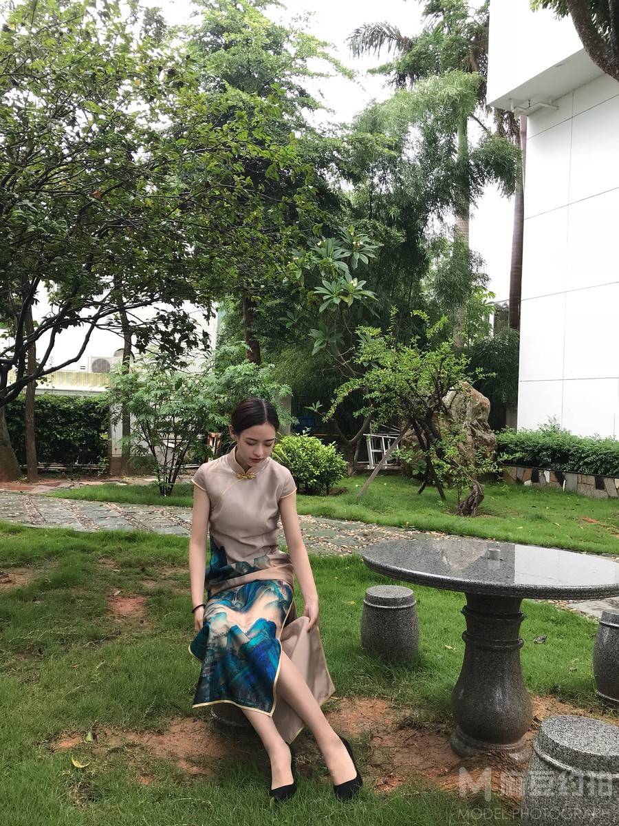 旗袍模特