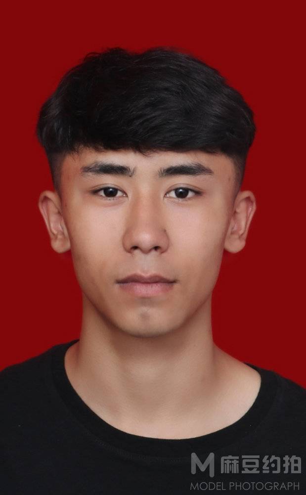 黑白模特