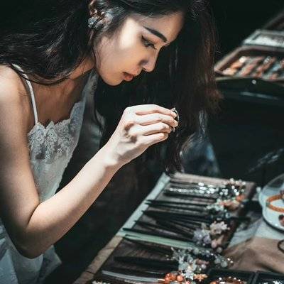 情绪模特