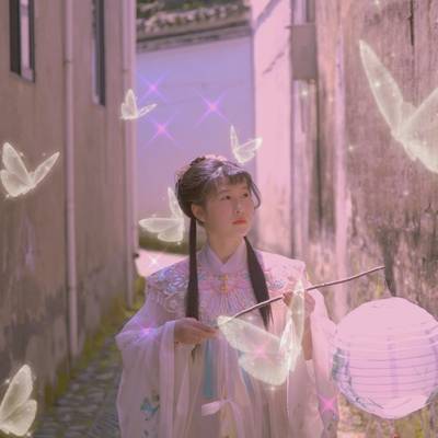 汉服模特