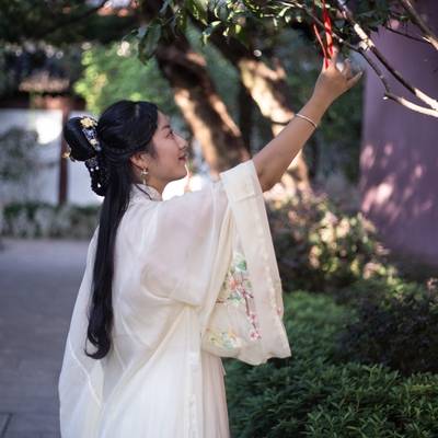 汉服模特