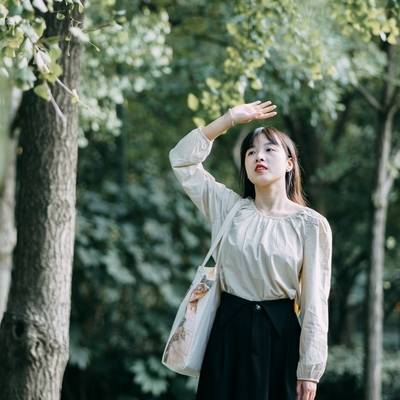森系模特