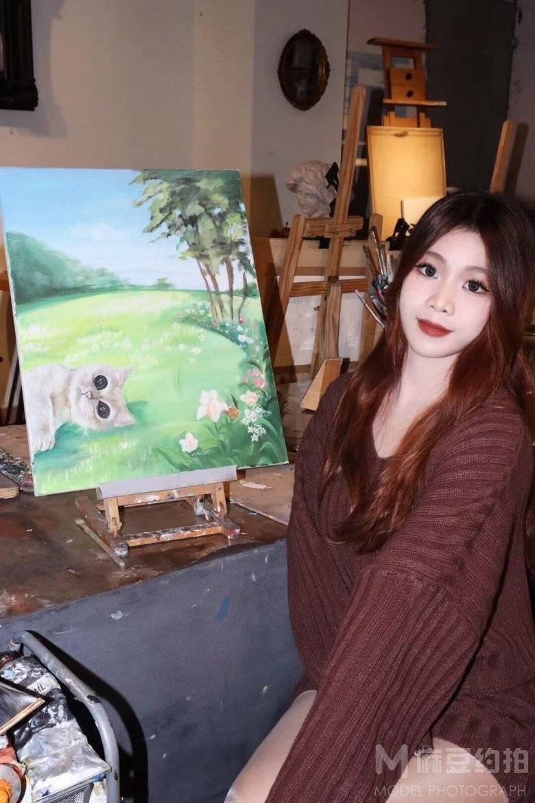 妆容模特