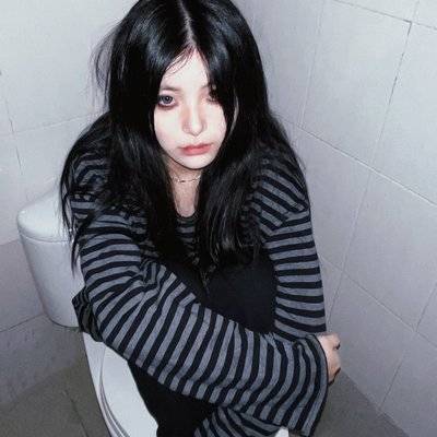 黑白模特