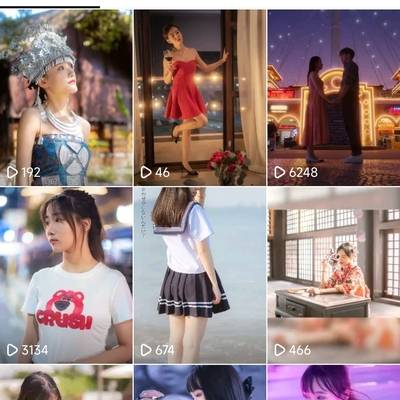 少女模特