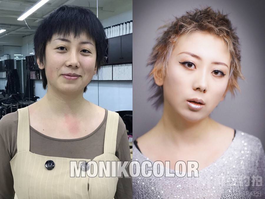 妆容模特