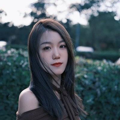 黑白模特