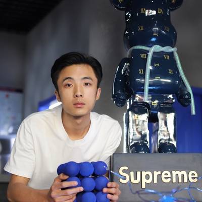 黑白模特