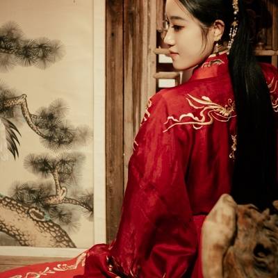 汉服模特