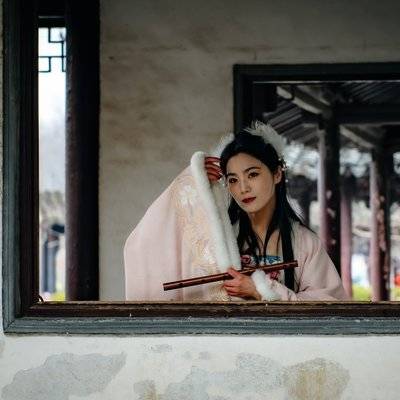 汉服模特