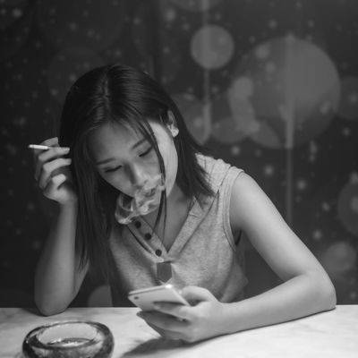 情绪模特