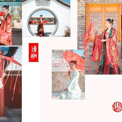汉服模特