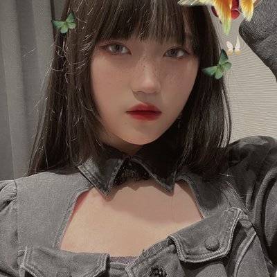 黑白模特