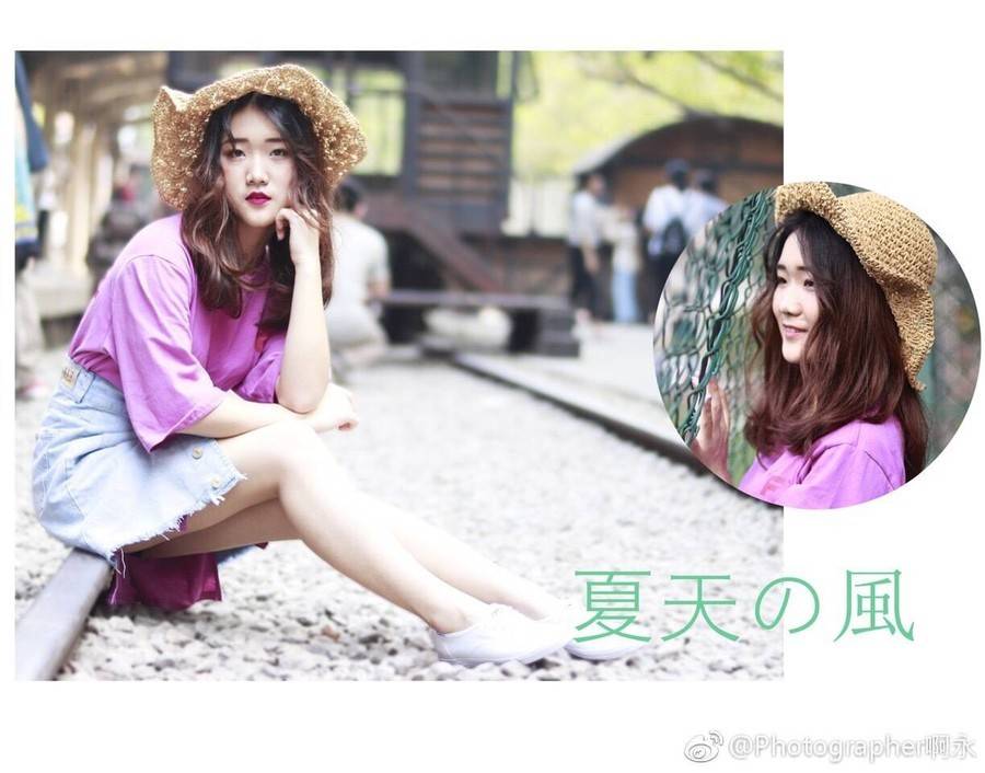 校园模特