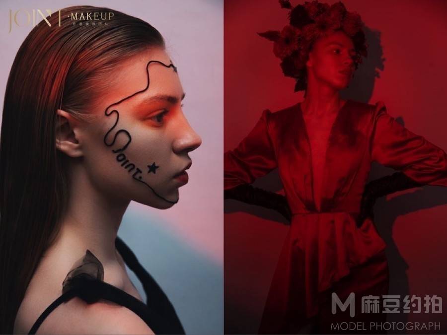 妆容模特