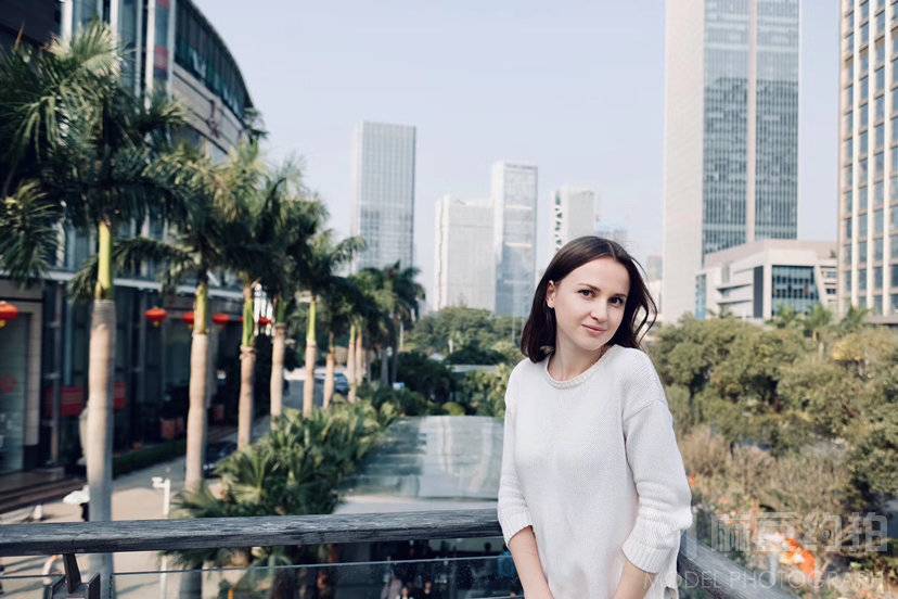 黑白模特