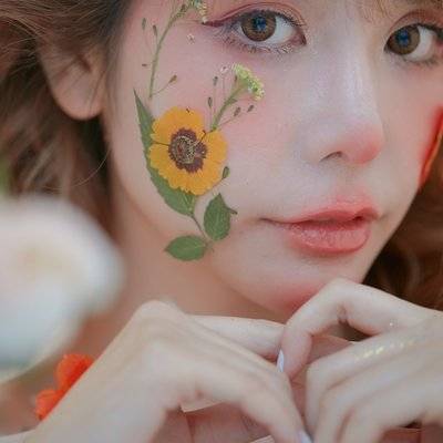 妆容模特