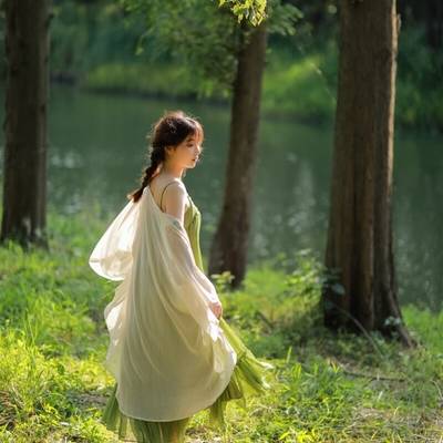 汉服模特