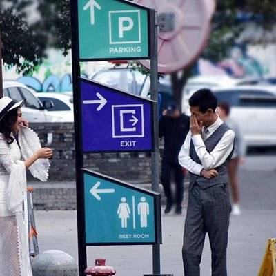 情侣模特