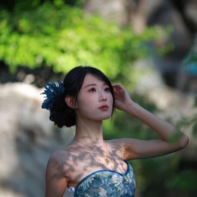 森系模特