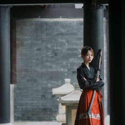 汉服模特
