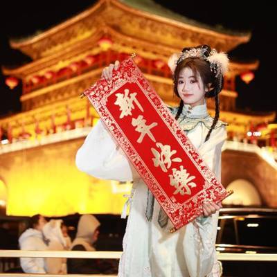 汉服模特