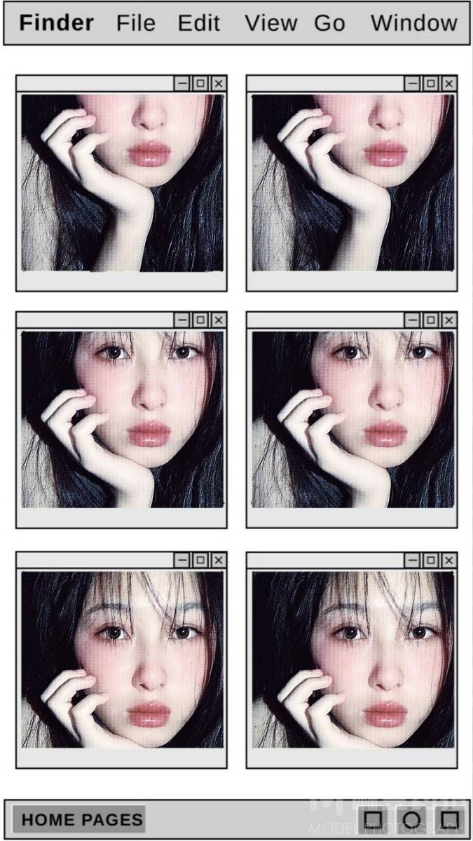 妆容模特