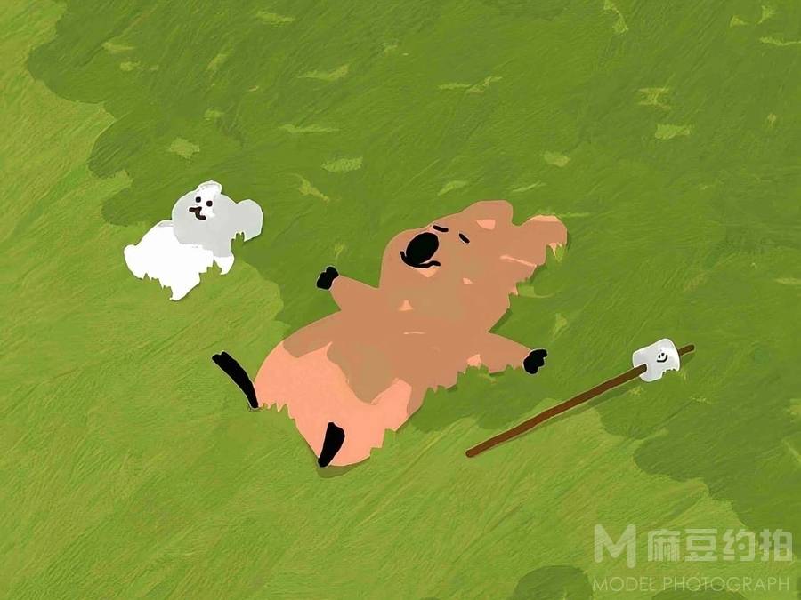 情侣模特
